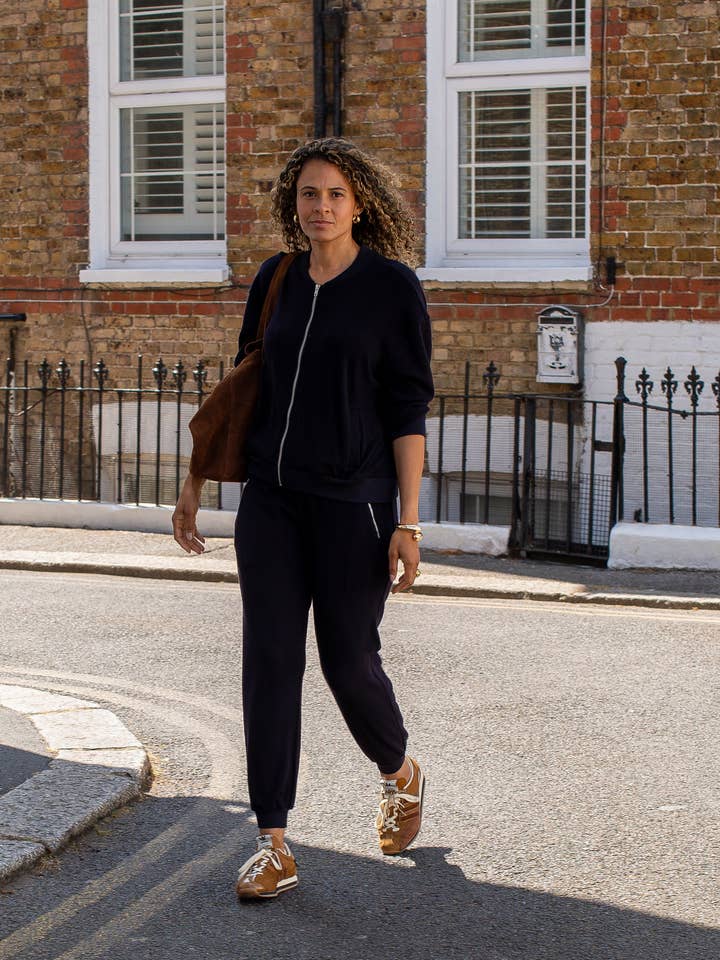 CHALK – Calças - Mulher por atacado – Ella Pant | Meia-noite1