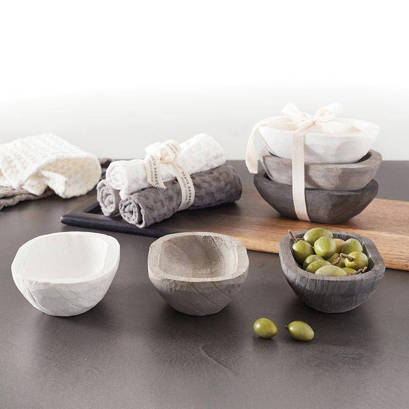 Santa Barbara Design Studio by Creative Brands - Wholesale Serve Bowl - Paulownia Wood Snack Bowls - Set of 31