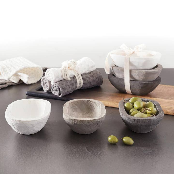 Santa Barbara Design Studio by Creative Brands - Wholesale Serve Bowl - Paulownia Wood Snack Bowls - Set of 31