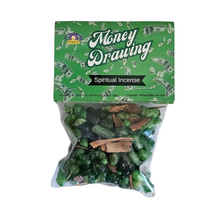 Botanica Luz Del Dia Inc – wholesale Incense – Money Drawing Resin Incense / Incienso de Ven Dinero2