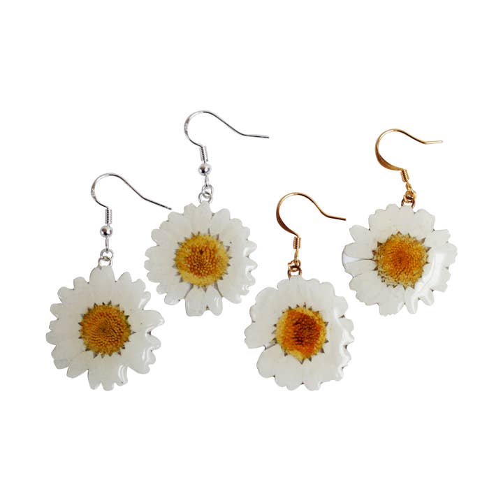 Daisy Earrings for wholesale by Nordic Flowers