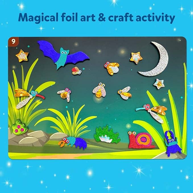 Skillmatics - Wholesale Art Set - Kids & Baby - Skillmatics - Foil Fun - Bugs & Butterflies Art for Kids5