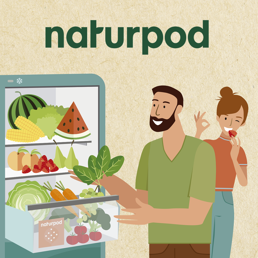 NATURPOD - Wholesale Kitchen Tool/Gadget - ZEROWASTE pack of 3 sachets for fruit and vegetables (3 months)6