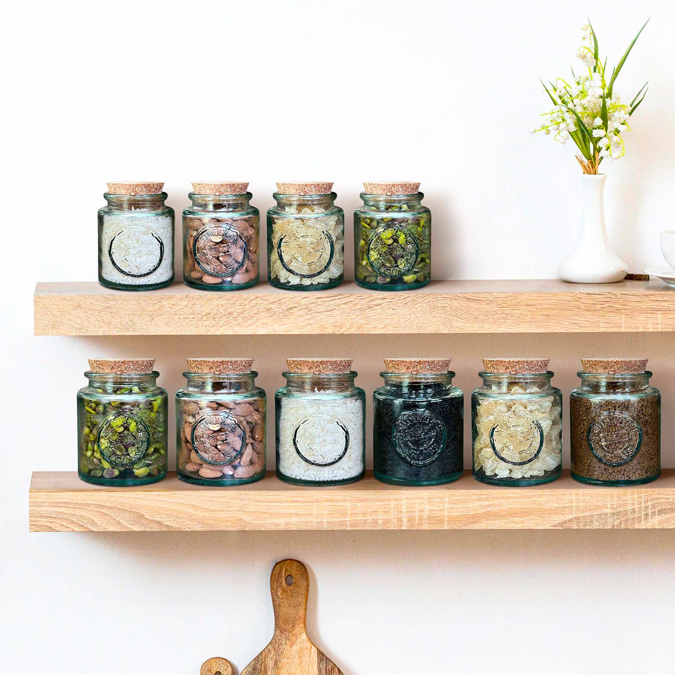 Couronne Co. - Wholesale Jar - 16 Oz. Authentic Jar Recycled Glass With Cork3