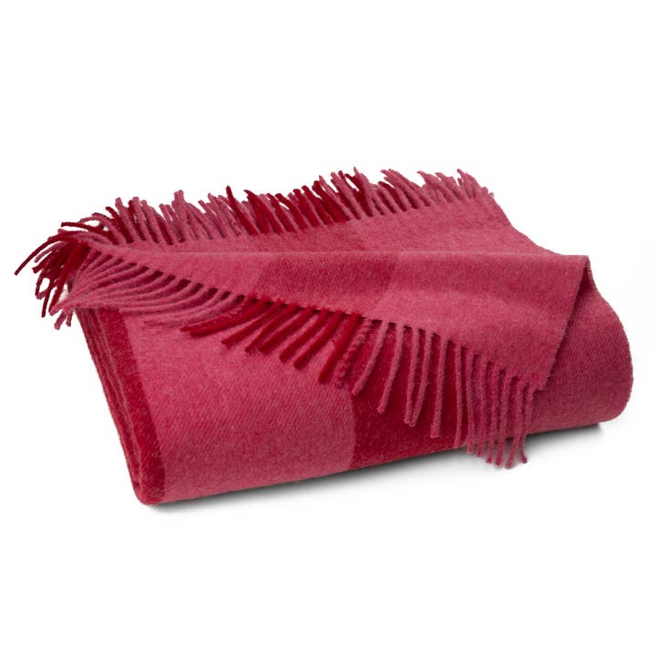 Southampton Home Merino Wool Cabana Stripe ~ Pink ~ for wholesale by Southampton Home