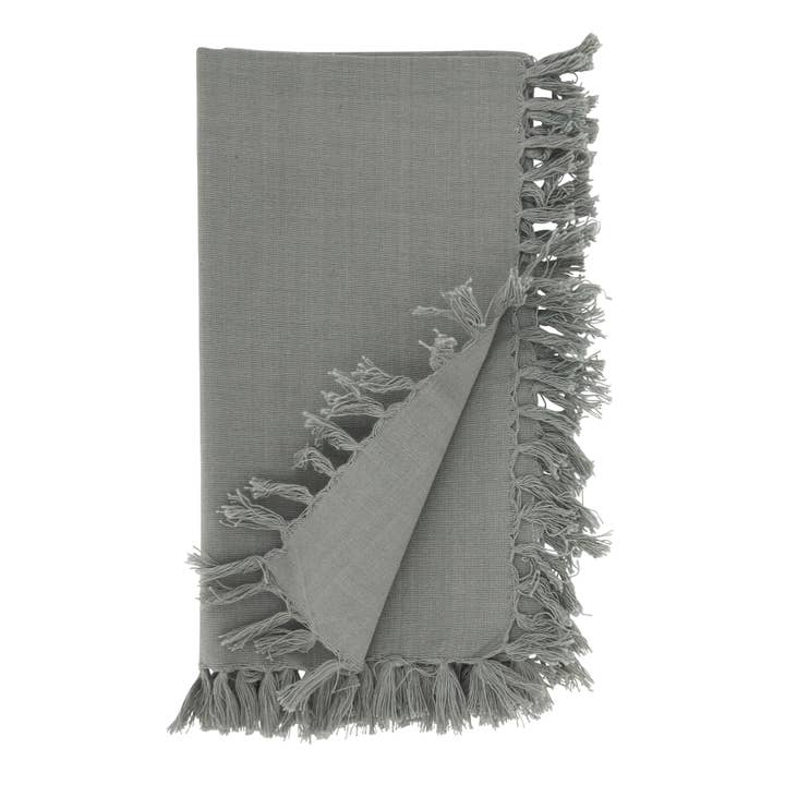 Saro Lifestyle - Wholesale Dinner & Cloth Napkin - Fringed Design Napkin1