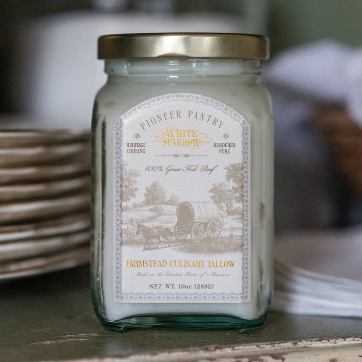 Farmstead Culinary Talg for engroshandel hos White Sparrow Farmacy