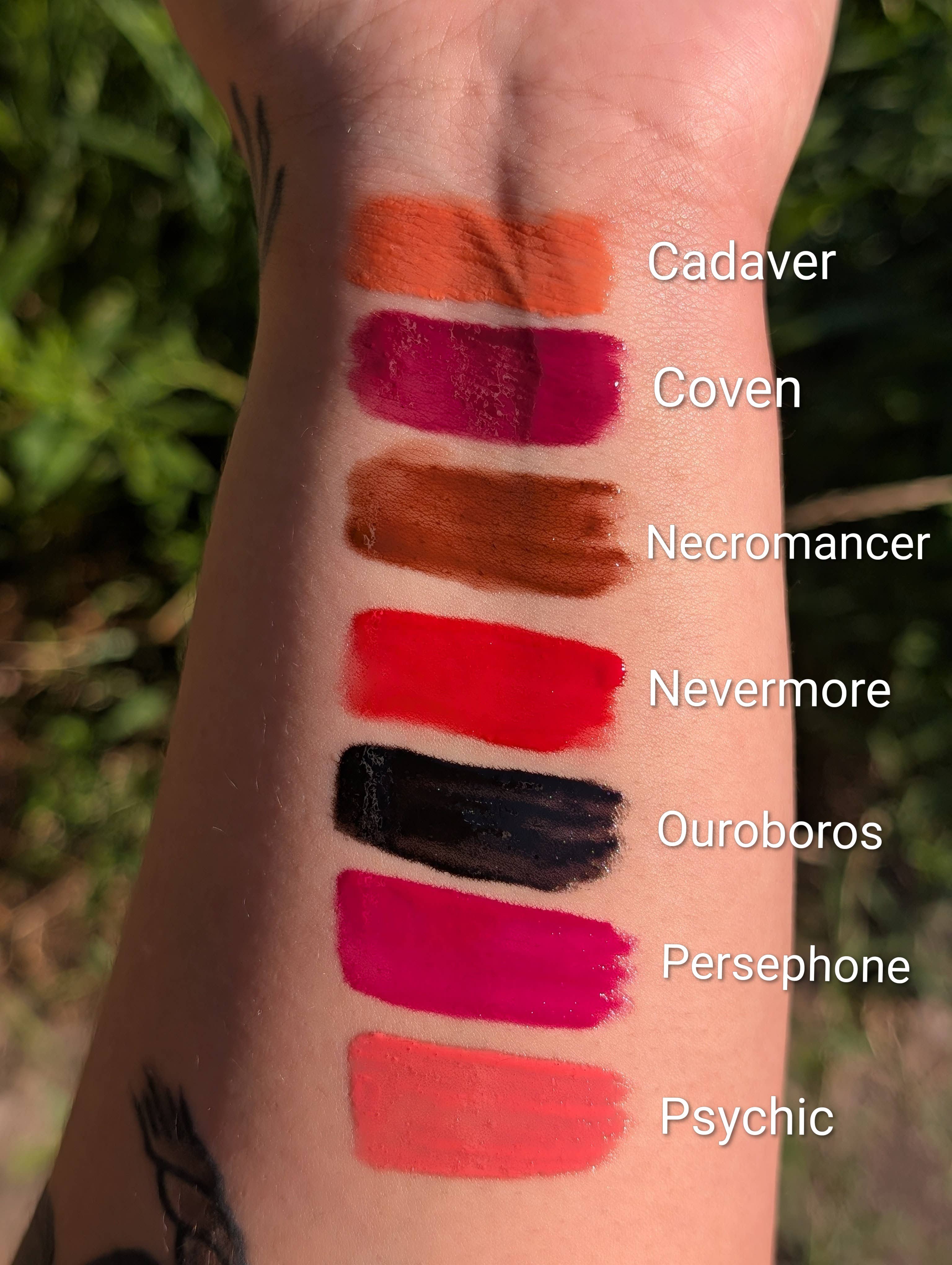 Crypt Cosmetics – wholesale Lip-gloss – CADAVER (Silver Edition) - Warm nude caramel lip gloss2