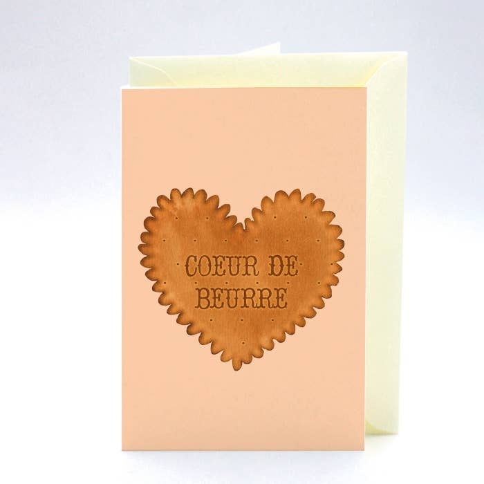 Quartier Libre Papier - Wholesale Valentine's Day Card - Carte Coeur de Beurre Free Quarter1
