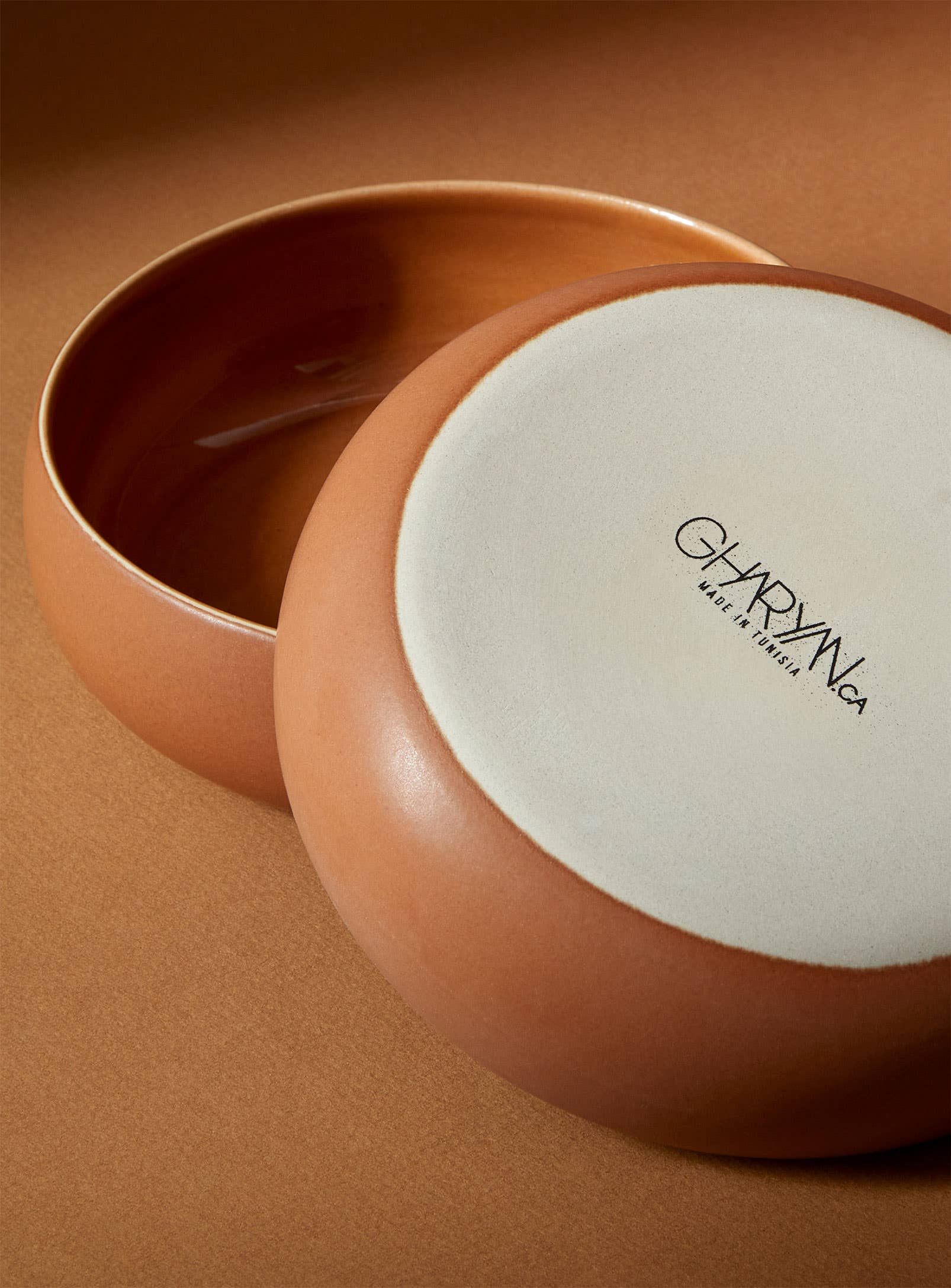 GHARYAN Stoneware & Olive Wood Tableware | Ships from USA - Wholesale Bowl - Handmade Stoneware Tapas Bowl | Ewa 5.9"18