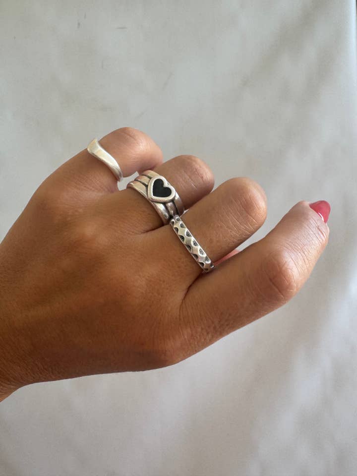 Anillos finos de plata para mujer, anillos apilables, plata apilable para venta al por mayor de Christina Christi