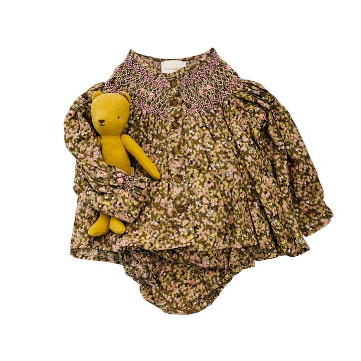 ISABELLA SMOCK SET for wholesale by Tecomoabesos