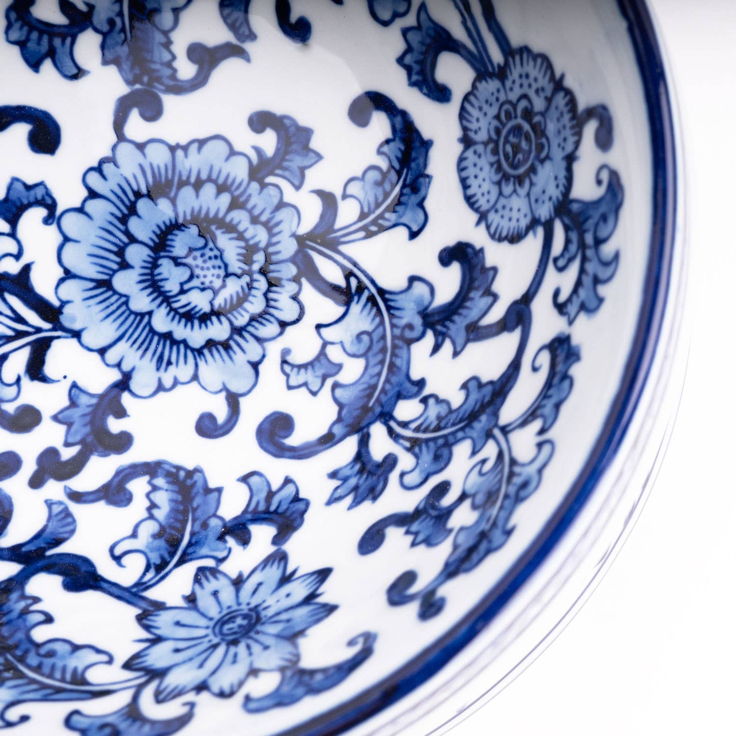 8 Oak Lane - Wholesale Pet Bowl - Cat/Dog - Porcelain Chinoiserie Pet Bowl - Large2