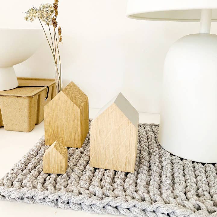 Stadtrandstil handmade - Wholesale Decorative Tabletop Object - Flower house in two sizes