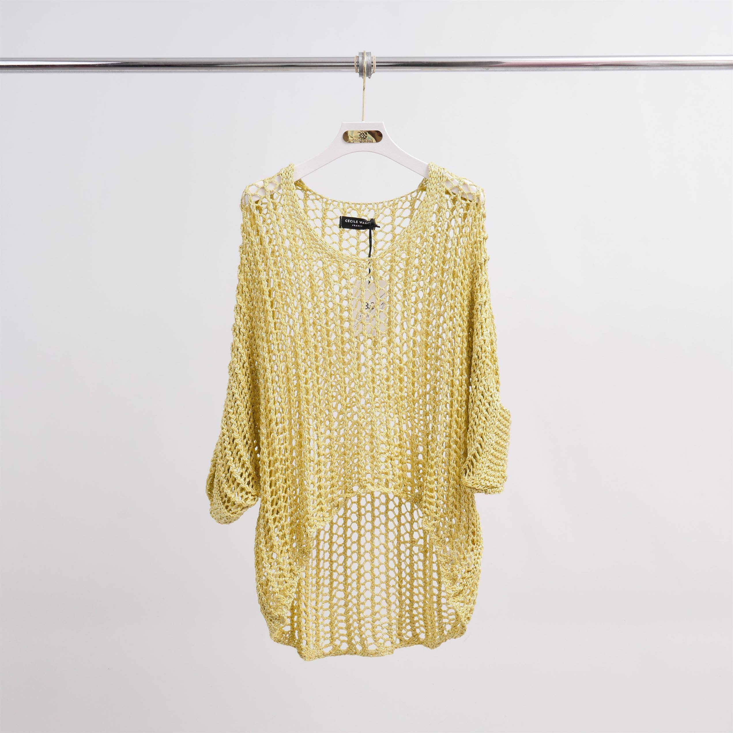 Cecile Wang - Wholesale Knit Sweater - Women's - MT8013 crochet sweater10