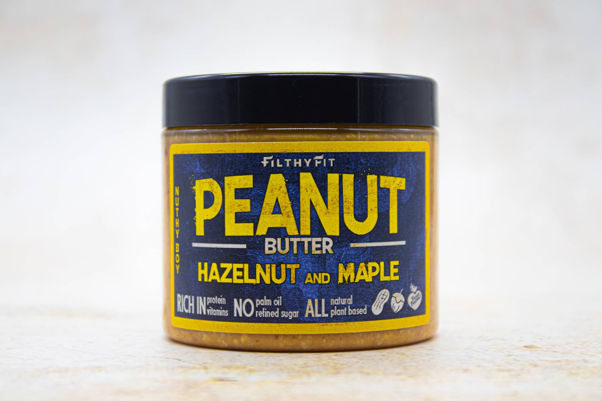 Filthy Fit - Wholesale Nut Butter - Peanut butter with hazelnut and maple syrup 190g0
