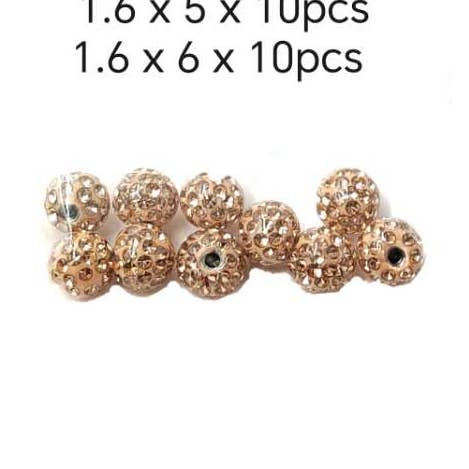 Piercing in acciaio shamballa a vite resina intorno per la vendita all'ingrosso da parte di MYLENE ET FELIX