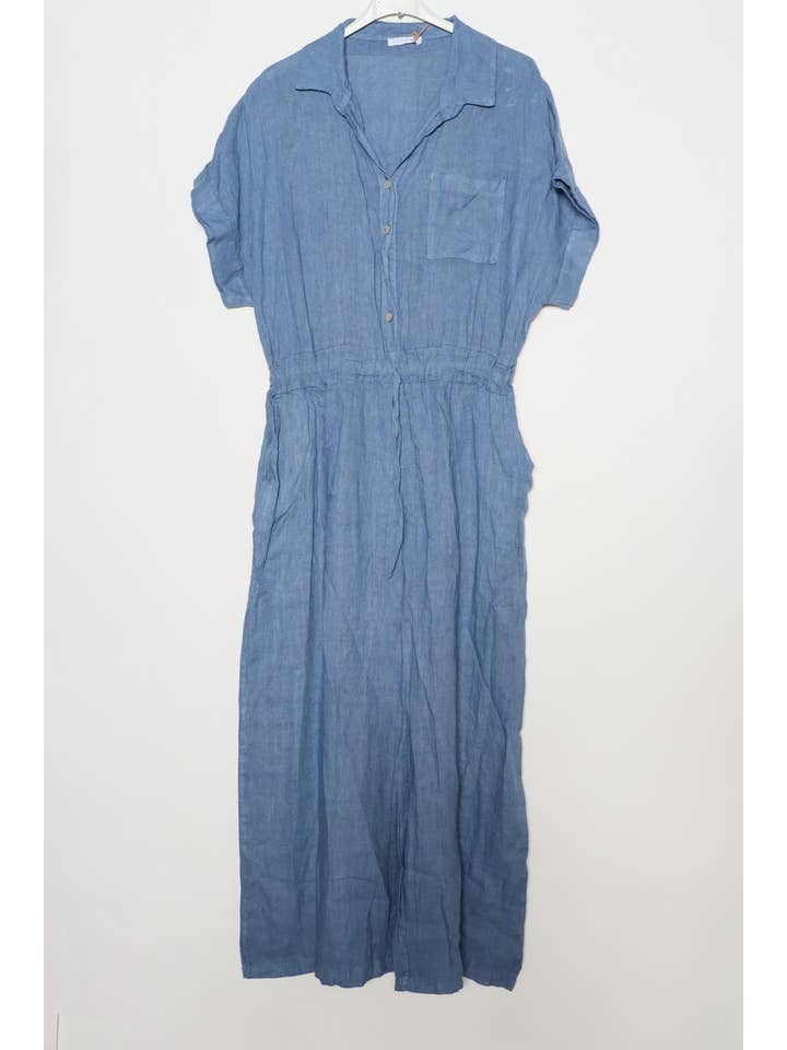 LÉA & LUC - Vendita all'ingrosso Tuta intera - Donna - Combinazione in 100% lino RIF.219026