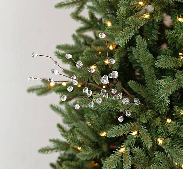 Holiday Depot Inc. - Wholesale Christmas Decoration - 29787- 16in Pick-Clear Acrylic Berries-1