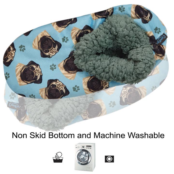 E&S Pets – Großhandel Hausschuhe – Damen – Pug Hausschuhe