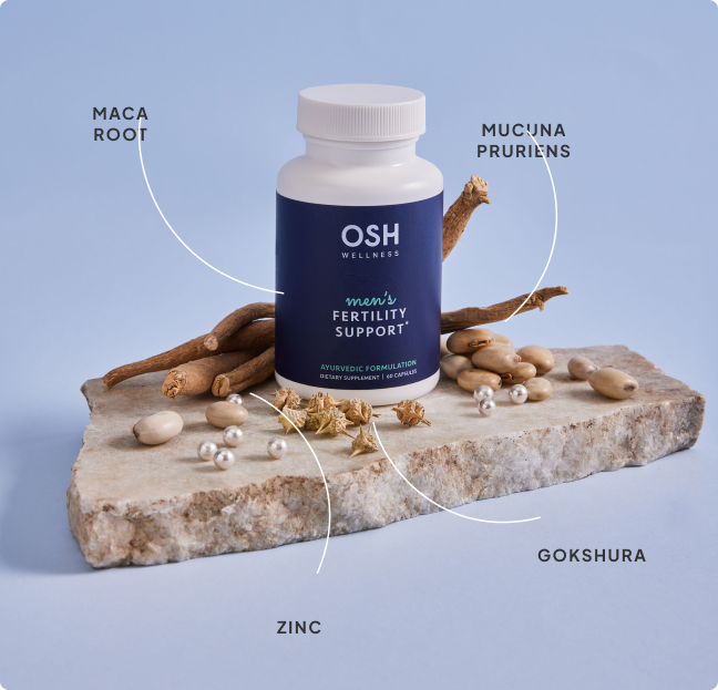 Osh Wellness - Ayurvedic Wellness - Wholesale Oral Supplement/Vitamin - Men's Fertility Support - Complete Conception Care3