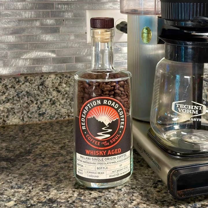 Whisky Aged Malawi-Limited Release for wholesale by Redemption Road Coffee
