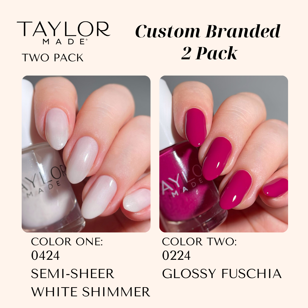 Taylor Made Polish – wholesale Nail polish – Custom Nail Polish: 2 Pack Long-wearing + Vegan + Non-toxic20