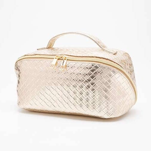 Vegan Leather Cosmetic Bags for wholesale by Queens Designs