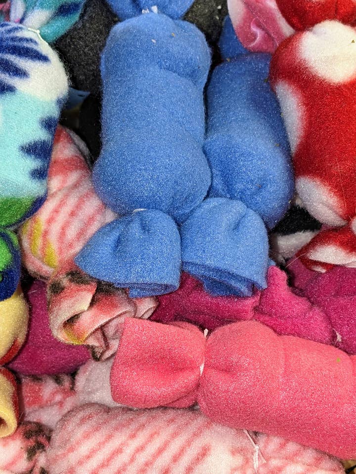 Rattle Cat Toy filled with Organic Catnip for wholesale by Red Mitten