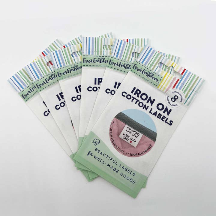 EverEmblem Inc. – wholesale Hantverkstillbehör – Bomull sömnad järn på Crafting Quiltning etiketter - WRE083