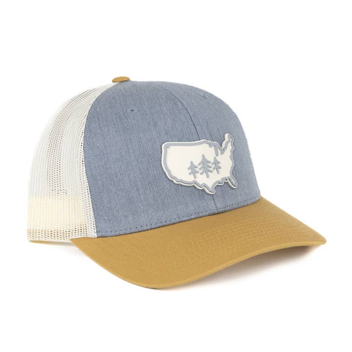 TriPine - Wholesale Trucker Hat - Unisex - USA TriPine Trucker Hat