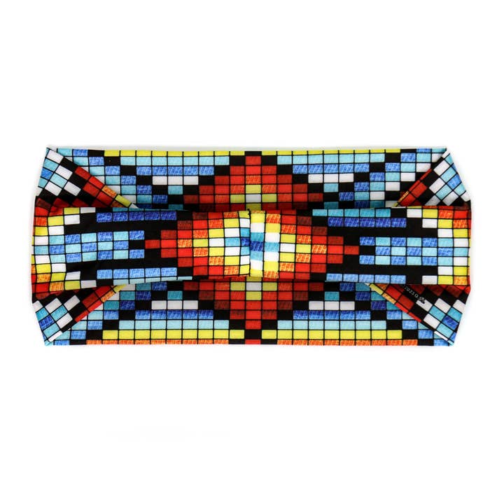 MULTI Hot Leathers Bling Bands Native American Pat Rhinestone Crystal Headband Wraps RWC2031 for wholesale on Faire