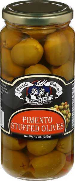 Hudson Meat Company - Wholesale Olives - OLIVES QUEEN STUFFED PIMENTO     -     AMISH WEDDING0