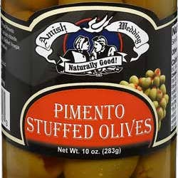 Hudson Meat Company - Wholesale Olives - OLIVES QUEEN STUFFED PIMENTO - AMISH WEDDING0