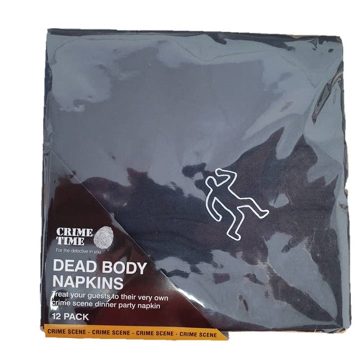 RHG Events LTD – wholesale Disposable napkin – Crime Scene Napkins1