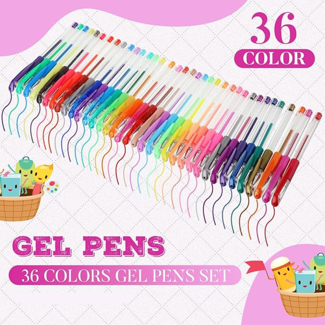 Crover - Wholesale Pen - Color Glitter Gel Pen 1