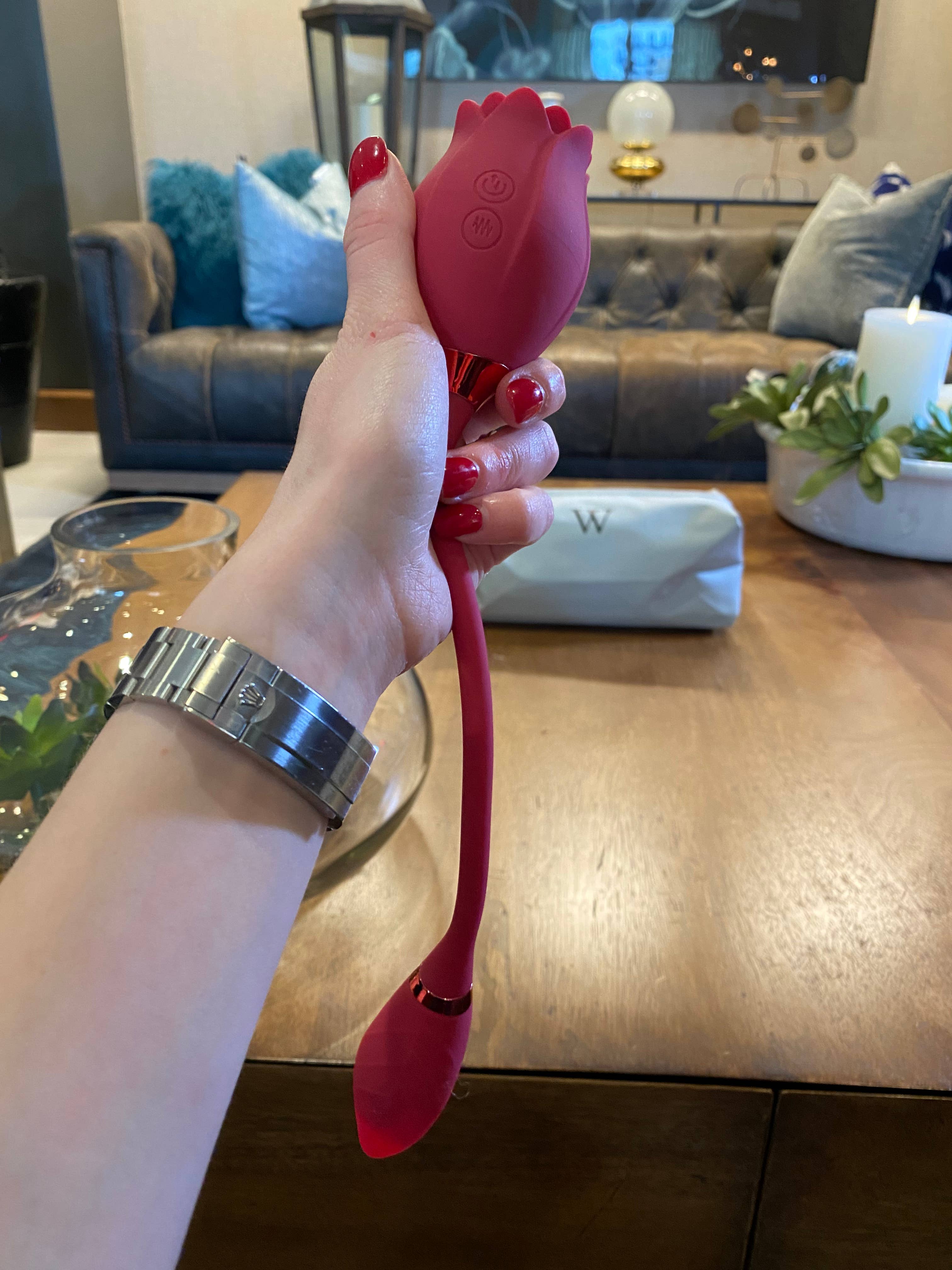 Wholesale Daphne The Blooming Rose Dual Vibrator for your store