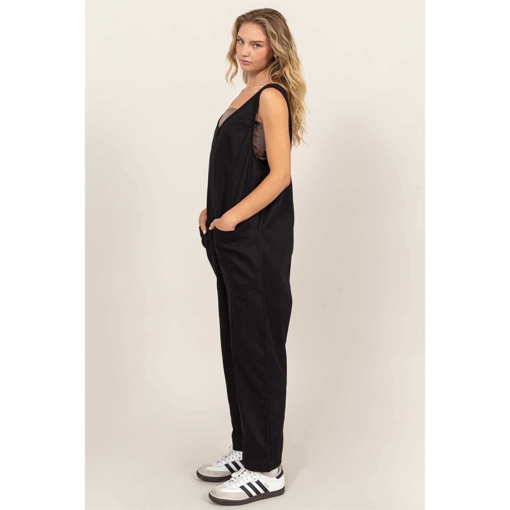 Double Zero - Vente Combinaison – femme - Combinaison décontractée avec poches plaquées18