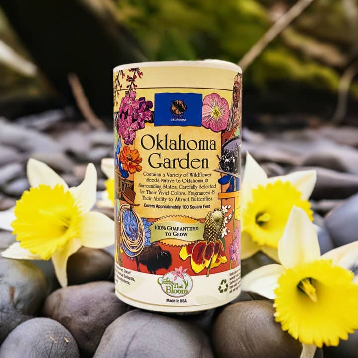 Gifts That Bloom - Wholesale Plant Seeds - Oklahoma Garden Shaker Can2
