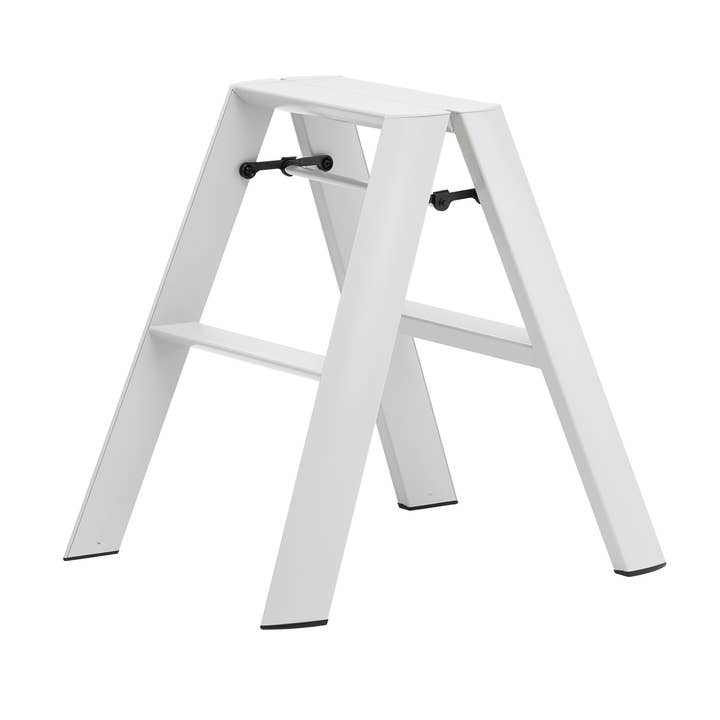 lucano - Wholesale Stool - Lucano 2-Step Stool Crystal Gray0