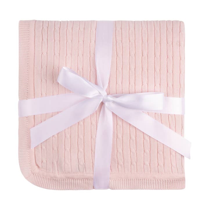 Cable Knit Blanket for wholesale by Feltman Brothers