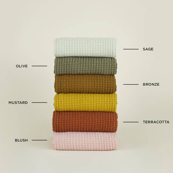 Hawkins New York - Wholesale Shower Curtain - SIMPLE WAFFLE SHOWER CURTAIN