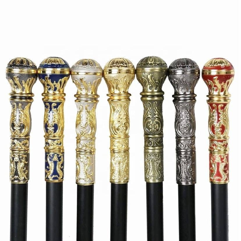 VIGOR - Wholesale Decorative Tabletop Object - upholstery Walking Stick Man Party Decorative Cane Elegant4