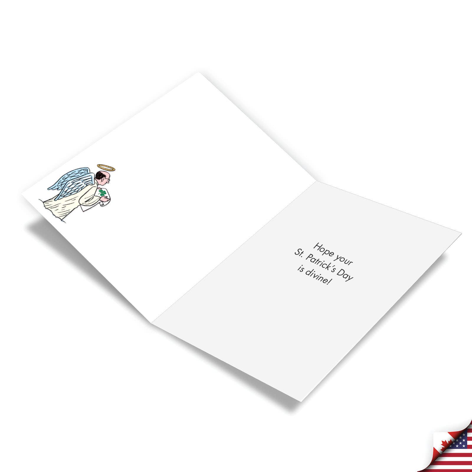 NobleWorks - Wholesale St. Patrick's Day Card - 1 Funny St. Patrick's Day Card - Saint Patrick - NobleWorks1