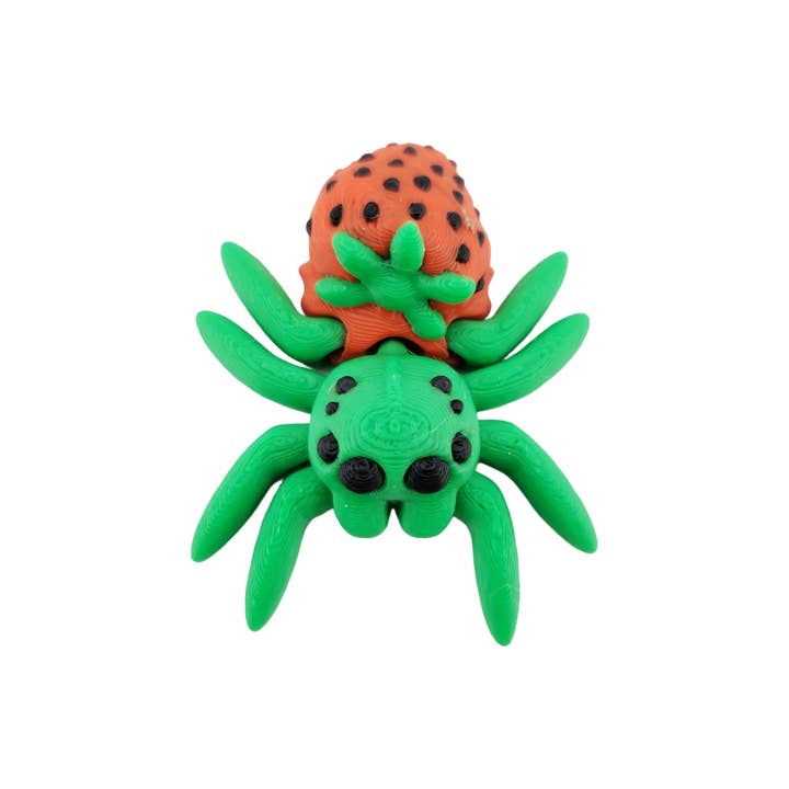 The Geek Galleria - Wholesale Fidget Toy - Kids - 10 Mini Spiders Articulated - 3D Printed Fantasy Creature - Cinderwing3d9
