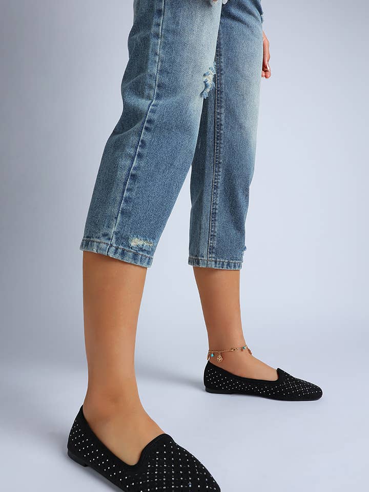 Rag Company - Wholesale Flats – Women’s - Kyrie Cut Out Detail Ballerinas8