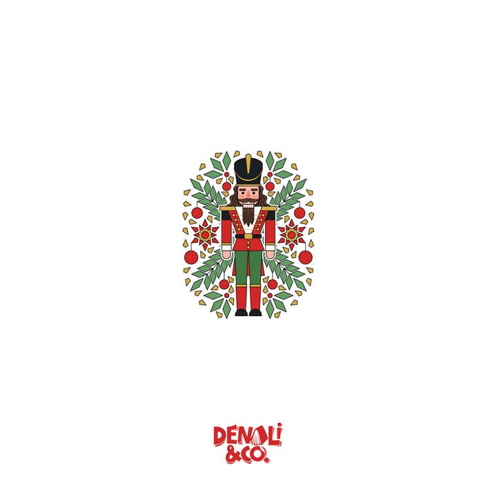 Denali & Co. - Wholesale Everyday Greeting Card - Denali & Co. Nutcracker Soldier Christmas Greeting CardÂ