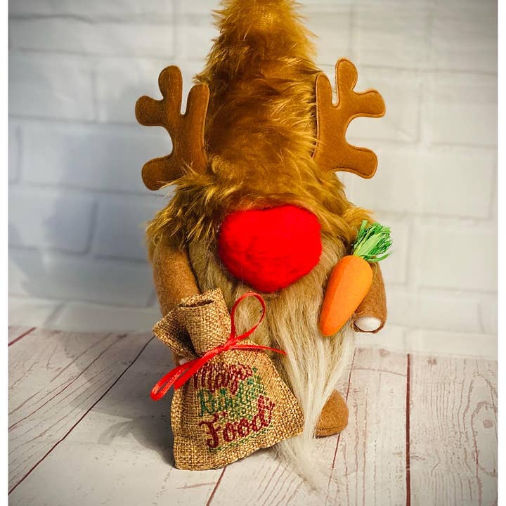 Forever Gnomes UK Store - Wholesale Christmas Decoration - Handmade Reindeer Nordic Gnome