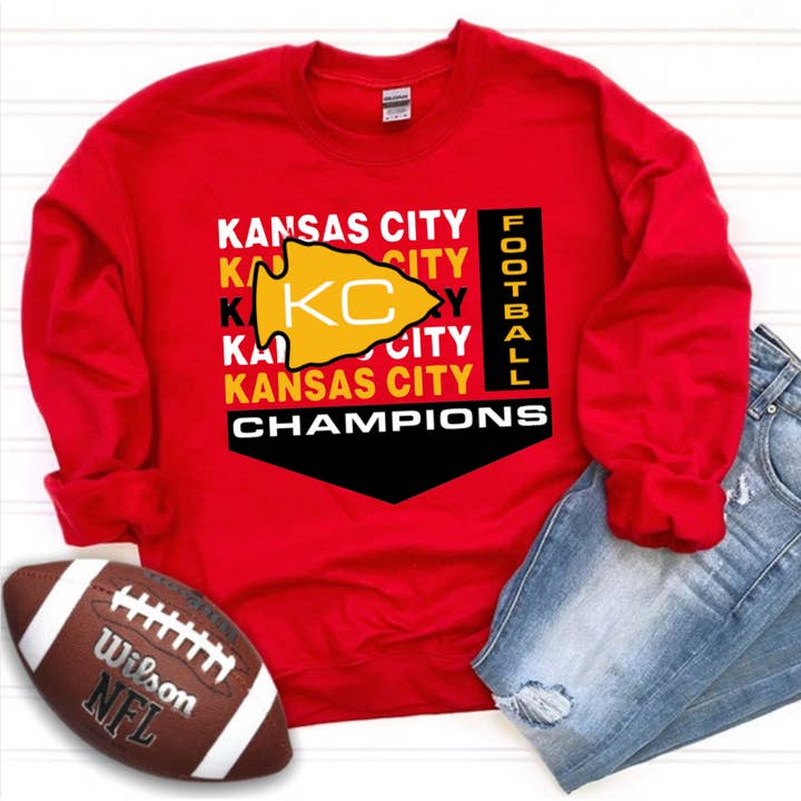KC Football Champions for wholesale by Farmtown Printing Company