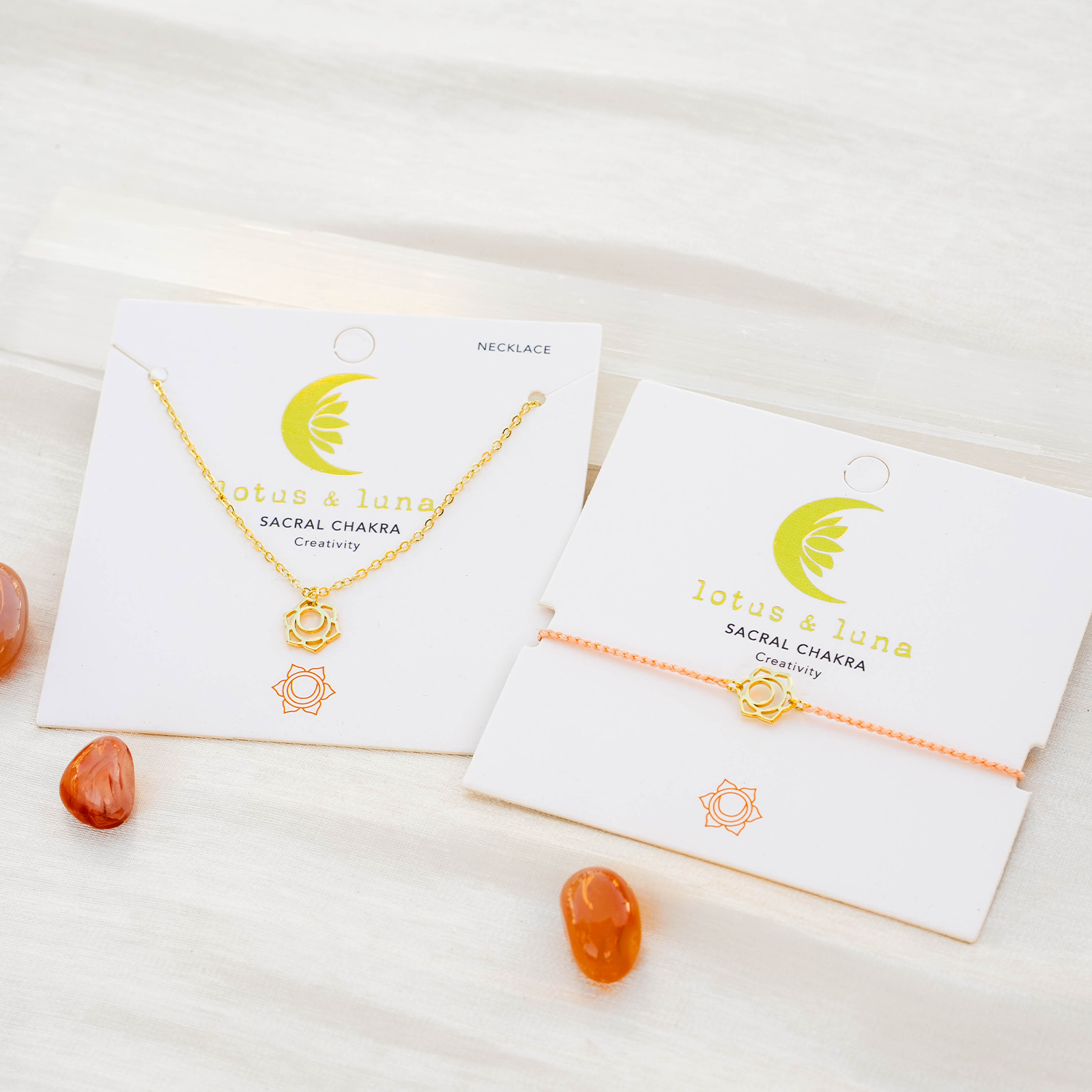 Lotus and Luna – Pulseira entrelaçada/entrançada por atacado – Pulseira Trançada Dourada do Chakra Sacral11